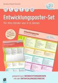 Abbildung von: Entwicklungsposter-Set für Kita-Kinder von 3-6 Jahren - Verlag an der Ruhr