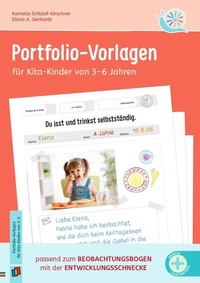 Abbildung von: Portfolio-Vorlagen für Kita-Kinder von 3-6 Jahren - Verlag an der Ruhr