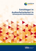 Cover: Estrichleger/Estrichlegerin Ausbaufacharbeiter/Ausbaufacharbeiterin - Verlag Barbara Budrich