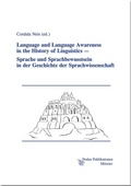 Cover: Language and Language Awareness in the History of Linguistics - Nodus