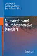 Cover: Biomaterials and Neurodegenerative Disorders - Springer