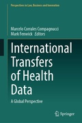 Cover: International Transfers of Health Data - Springer