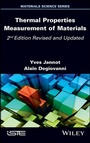Cover: Thermal Properties Measurement of Materials - Wiley