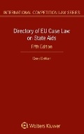 Cover: Directory of EU Case Law on State Aids - Kluwer Law International