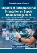 Cover: Impacts of Entrepreneurial Orientation on Supply Chain Management - Business Science Reference