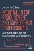 Cover: Negotiation for Procurement and Supply Chain Professionals - Kogan Page Ltd