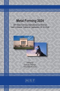 Enlarge image Cover: Metal Forming 2024 - Materials Research Forum LLC
