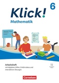 Cover: Klick! - F&auml;cher&uuml;bergreifendes Lehrwerk f&uuml;r Lernende mit F&ouml;rderbedarf - Mathematik - Ausgabe ab 2024 - 6. Schuljahr - Cornelsen Verlag