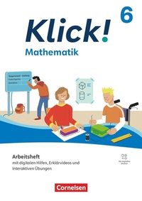 Abbildung von: Klick! - Fächerübergreifendes Lehrwerk für Lernende mit Förderbedarf - Mathematik - Ausgabe ab 2024 - 6. Schuljahr - Cornelsen Verlag