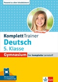 Cover: Klett KomplettTrainer Gymnasium Deutsch 5. Klasse - Klett