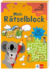 Abbildung von: Klett Mein Rätselblock ab 5 Jahren Band 1 - Klett