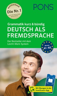 Abbildung von: PONS Grammatik kurz & bündig Deutsch als Fremdsprache - PONS Langenscheidt