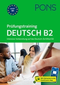 Abbildung von: PONS Prüfungstraining Deutsch B2 - PONS Langenscheidt