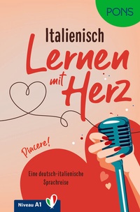 Abbildung von: PONS Lernen mit Herz Italienisch A1 - PONS Langenscheidt