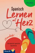 Cover: PONS Lernen mit Herz Spanisch A1 - PONS Langenscheidt