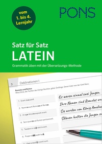 Abbildung von: PONS Satz für Satz Latein Grammatik - PONS Langenscheidt