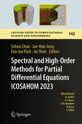 Cover: Spectral and High-Order Methods for Partial Differential Equations ICOSAHOM 2023 - Springer