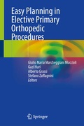 Cover: Easy Planning in Elective Primary Orthopedic Procedures - Springer