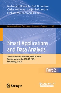 Enlarge image Cover: Smart Applications and Data Analysis - Springer