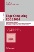 Cover: Edge Computing - EDGE 2024 - Springer