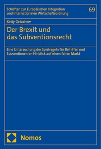 Abbildung von: Der Brexit und das Subventionsrecht - Nomos