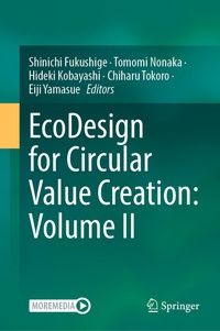 Enlarge image Cover: EcoDesign for Circular Value Creation: Volume II - Springer