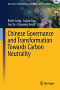 Cover: Chinese Governance and Transformation Towards Carbon Neutrality - Springer