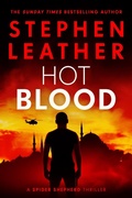 Cover: Hot Blood (Spider Shepherd Novels, #4) - Stephen Leather
