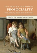 Cover: The Cambridge Handbook of Prosociality - Cambridge University Press