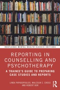 Cover: Reporting in Counselling and Psychotherapy - Routledge