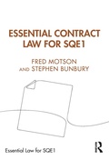 Bild: Essential Contract Law for SQE1 - Routledge