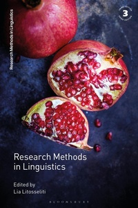 Enlarge image Cover: Research Methods in Linguistics - Bloomsbury Academic
