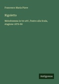 Cover: Rigoletto - Antigonos Verlag