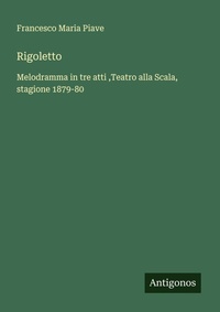 Enlarge image Cover: Rigoletto - Antigonos Verlag