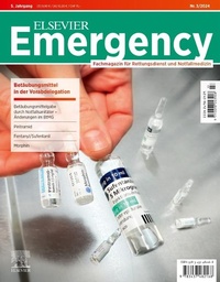 Abbildung von: ELSEVIER Emergency. Betäubungsmittel in der Vorabdelegation. 3/2024: Fachmagazin für Rettungsdienst und Notfallmedizin - Elsevier