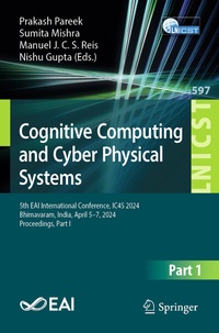 Enlarge image Cover: Cognitive Computing and Cyber Physical Systems - Springer