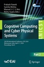 Cover: Cognitive Computing and Cyber Physical Systems - Springer