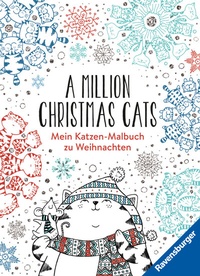 Abbildung von: A Million Christmas Cats: Mein Katzen-Malbuch zu Weihnachten - Ravensburger