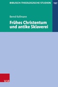 Cover: Fr&uuml;hes Christentum und antike Sklaverei - Vandenhoeck & Ruprecht