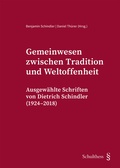 Cover: Gemeinwesen zwischen Tradition und Weltoffenheit - Schulthess Juristische Medien