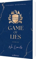 Cover: Game of Lies - No Limits (St. Gloria College 2) - arsEdition