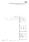 Cover: Deterministische globale Analyse periodischer Schwingungen am Beispiel reibged&auml;mpfter Schaufelkr&auml;nze - TEWISS