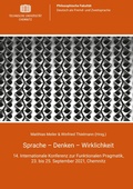 Cover: Sprache - Denken - Wirklichkeit - Universit&auml;tsverlag Chemnitz