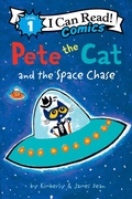 Cover: Pete the Cat and the Space Chase - HarperCollins