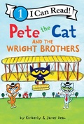Cover: Pete the Cat and the Wright Brothers - HarperCollins