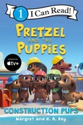 Cover: Pretzel and the Puppies: Construction Pups - HarperCollins