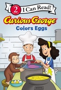 Cover: Curious George Colors Eggs - HarperCollins