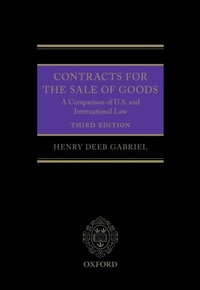 Abbildung von: Contracts for the Sale of Goods - OUP eBook