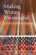 Cover: Making Writing Meaningful Volume 5 - University of Oklahoma Press