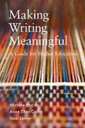 Cover: Making Writing Meaningful Volume 5 - University of Oklahoma Press